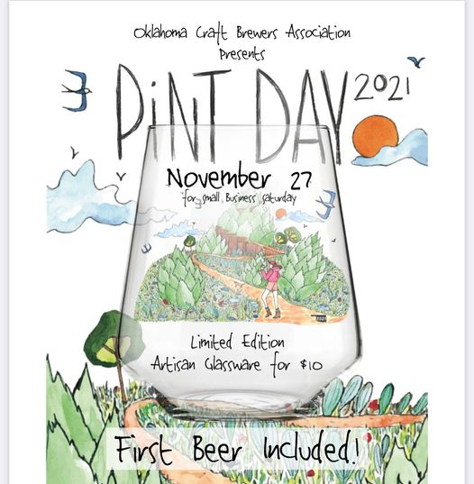 It’s Small Business Saturday! Come out for Pint Day and get your limited edition