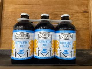 We did a run of Oktoberfest bottles! They will go on sale on the 17th when we ki